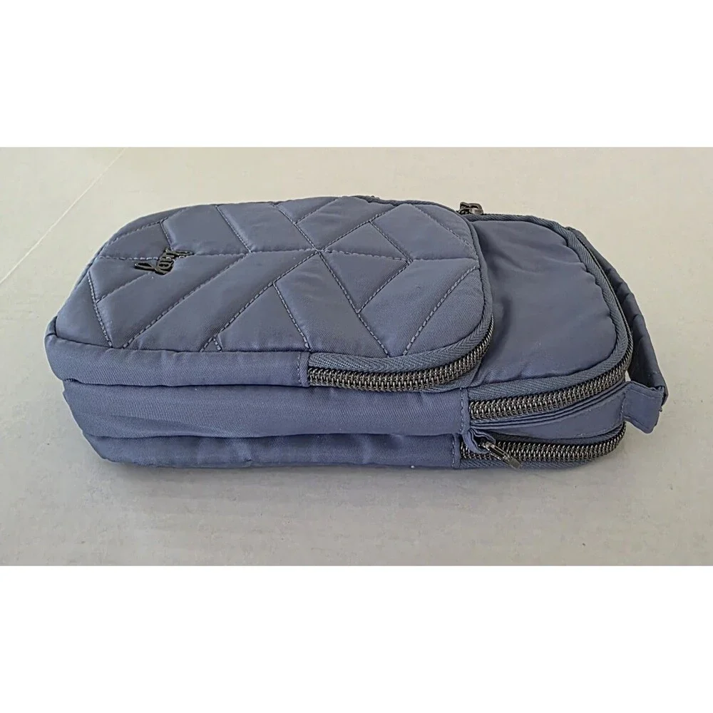 Lug Skeeter Mini Crossbody Convertible Bag Blue Moon Dragonfly Adjustable Strap - Picture 6 of 14